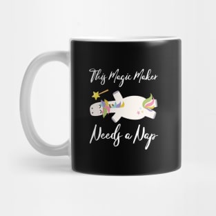 Tired Unicorn Needs a Nap Mug